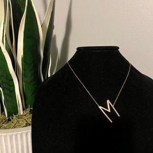 Sideways Initial Necklace (M)